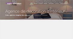 Desktop Screenshot of espritsdinterieurs.fr